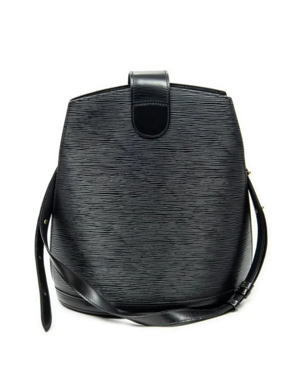 Louis Vuitton Cluny Black Epi Shoulder
